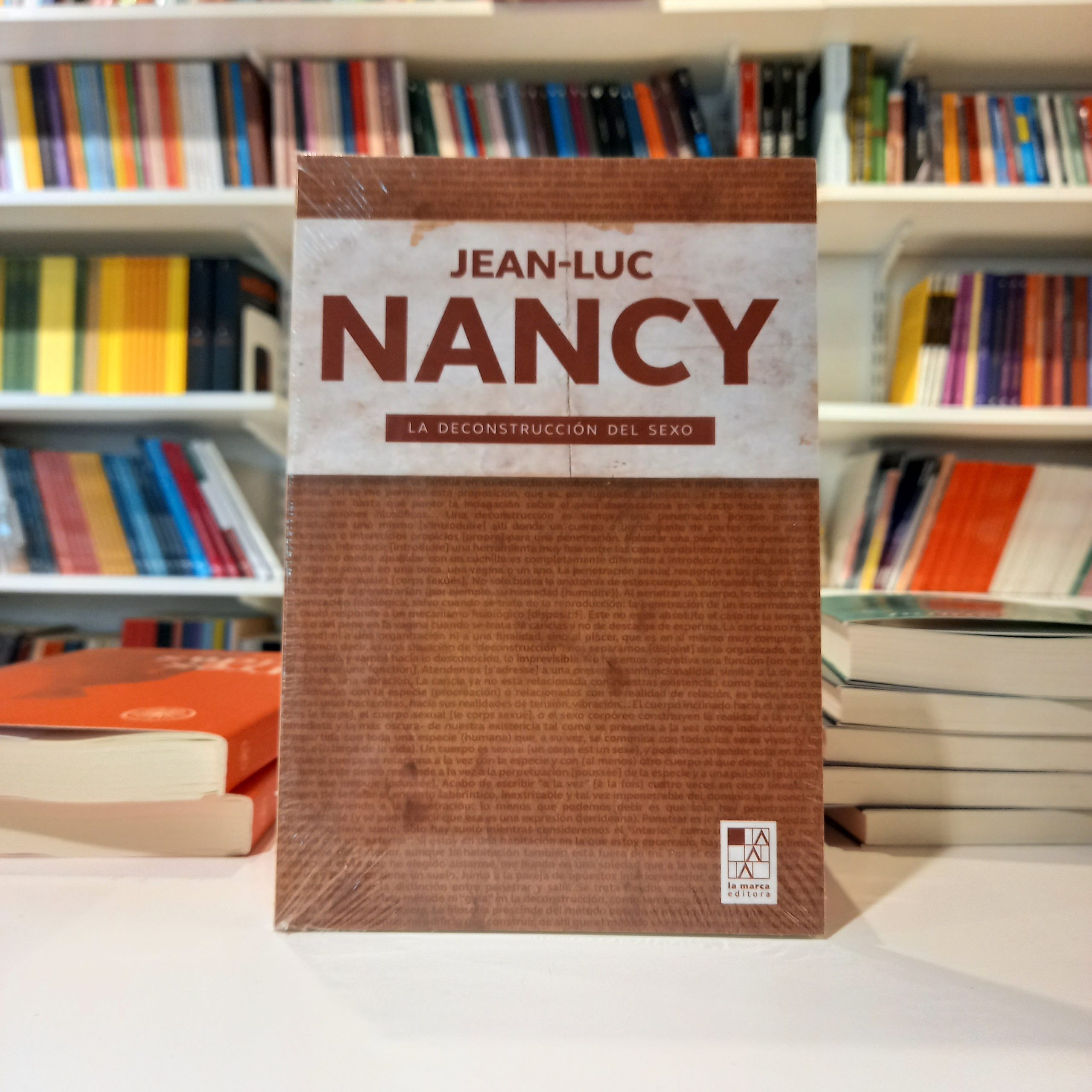 La deconstrucción del sexo. Jean-Luc Nancy