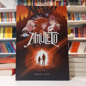Amuleto 7. Fuego y luz.Kazu Kibuishi.