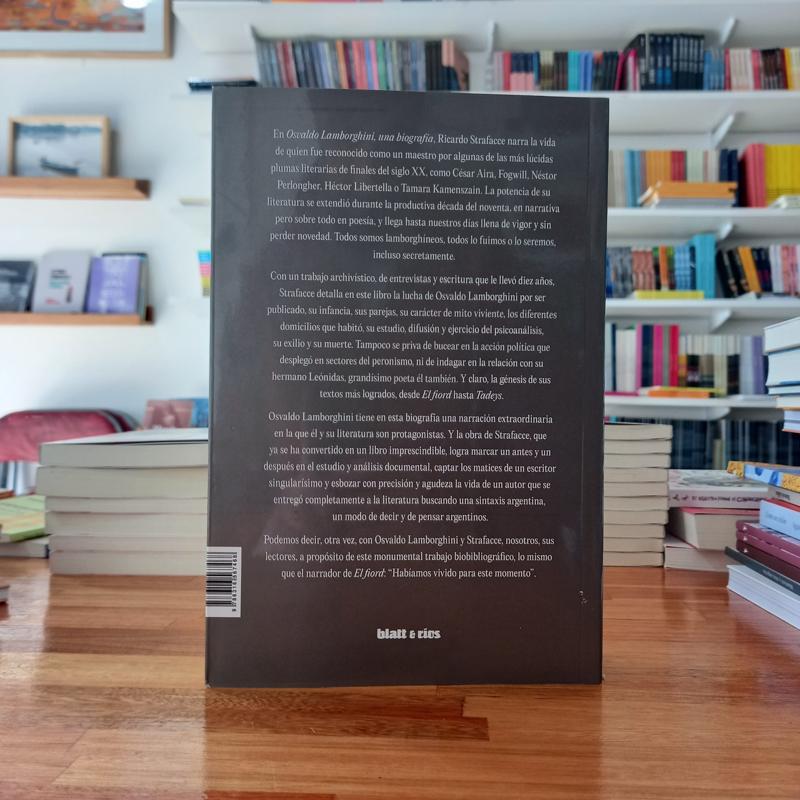 Osvaldo Lamborghini: una biografía. Ricardo Strafacce - Imagen 3