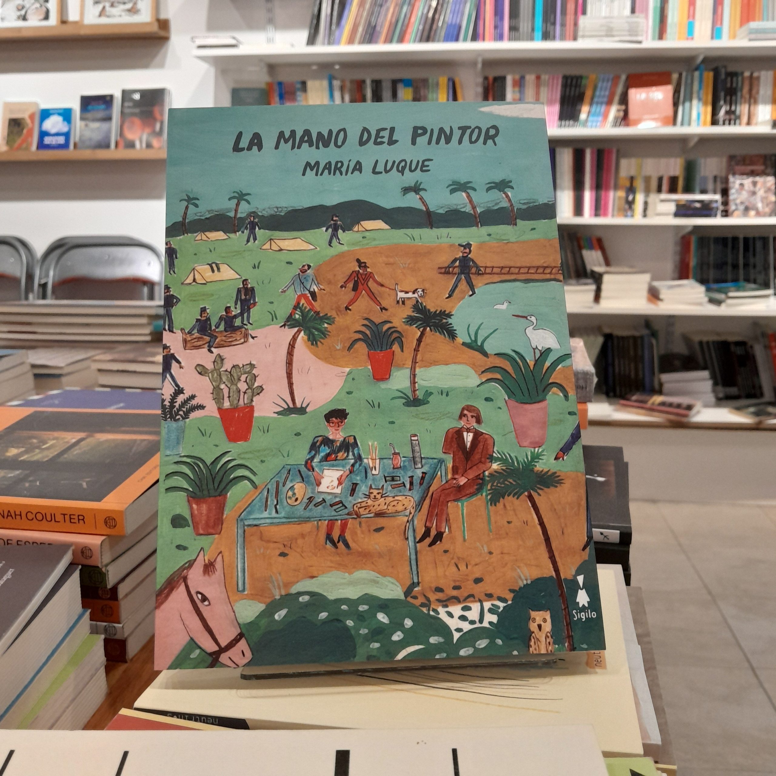 La mano del pintor. María Luque