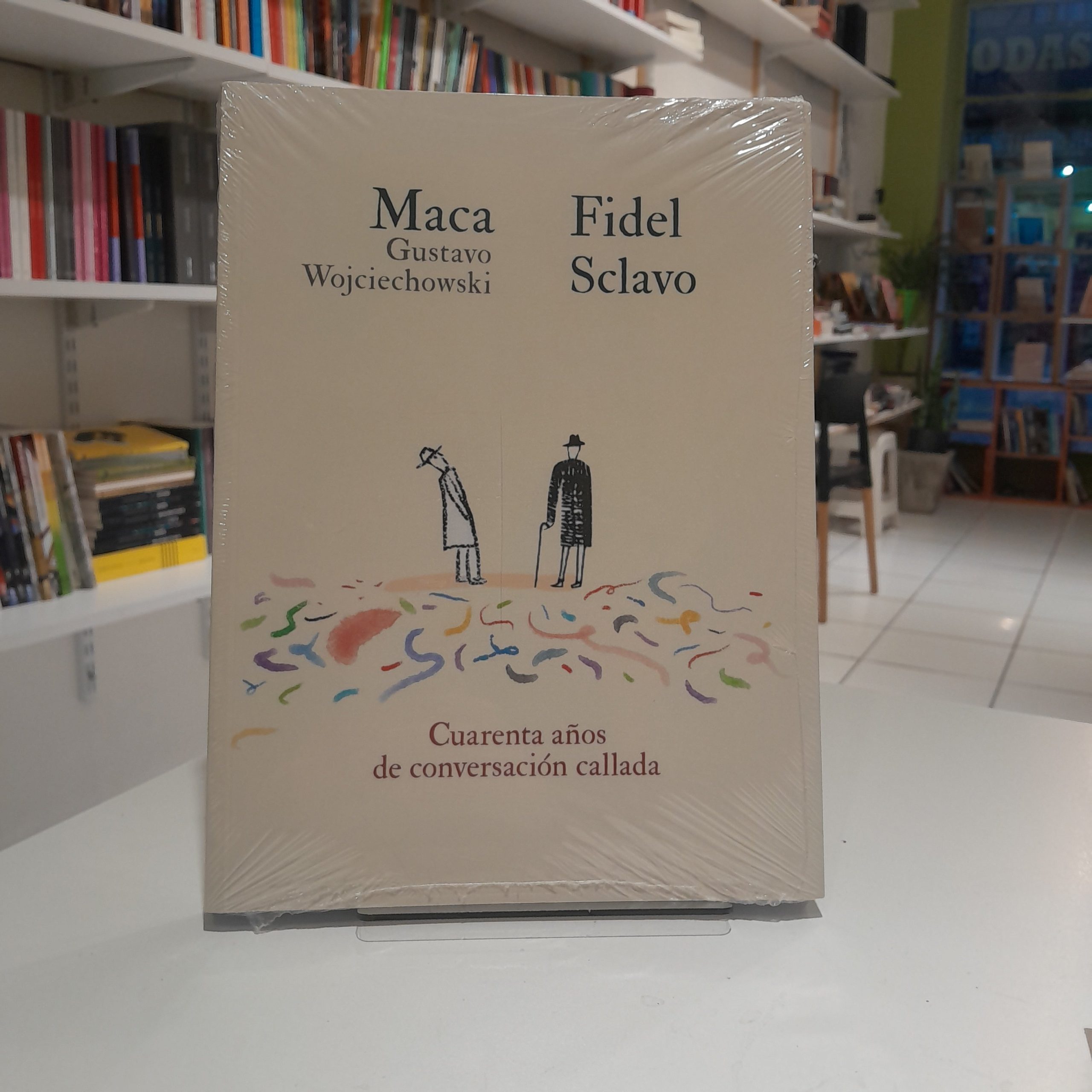 Cuarenta años de conversación callada
Maca y Fidel Sclavo