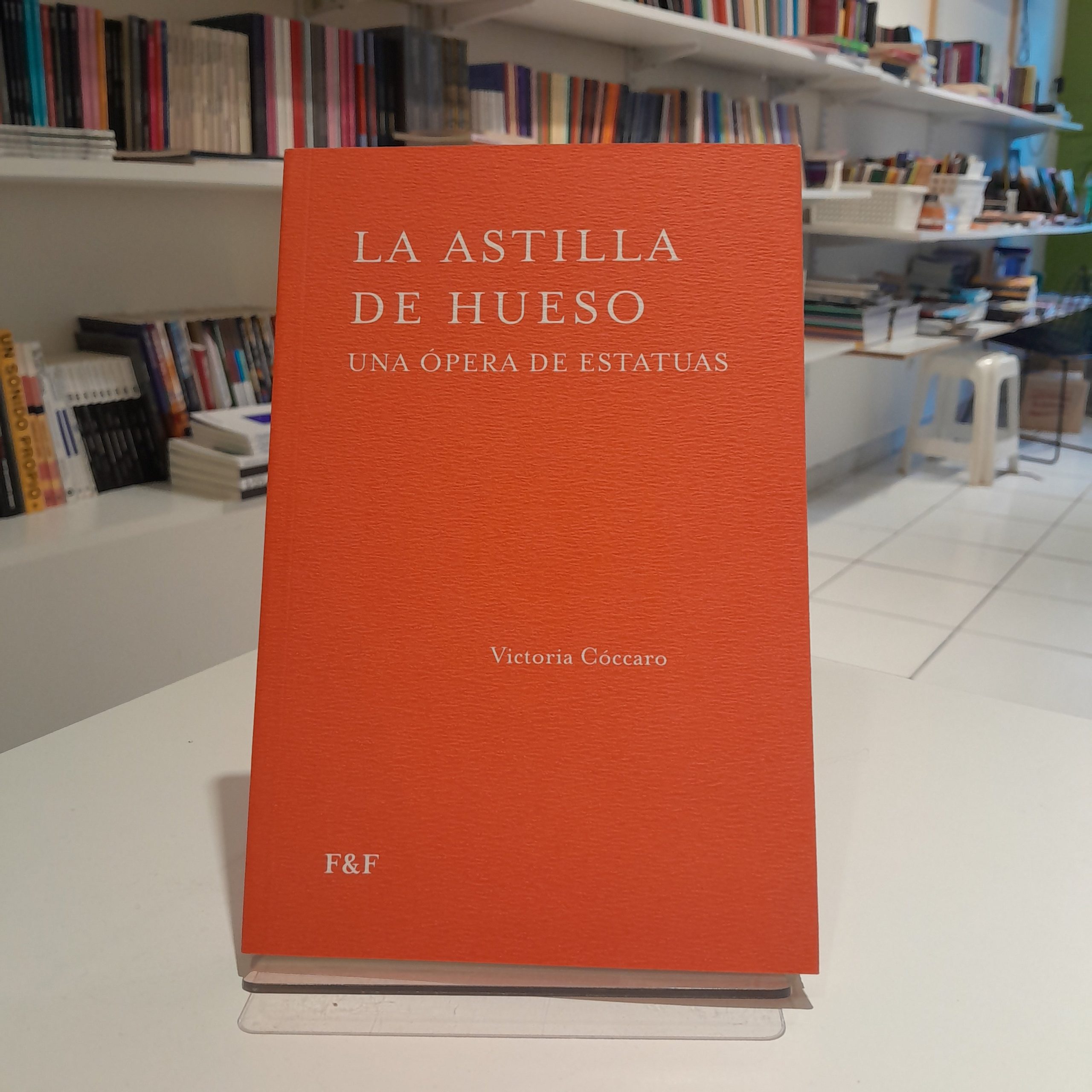 La astilla de huesos. Una ópera de estatuas
Victoria Cóccaro